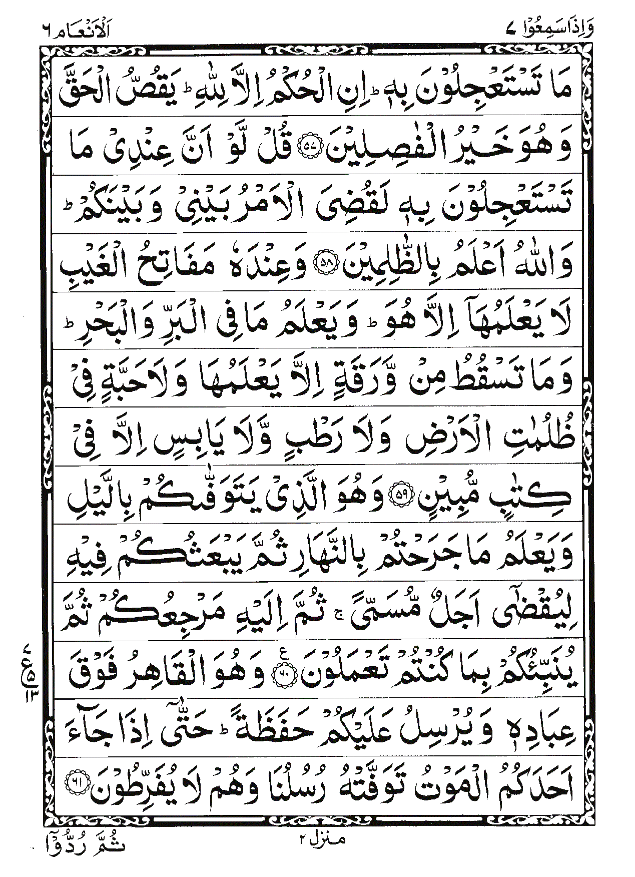 Surah Al-An'am Page 11